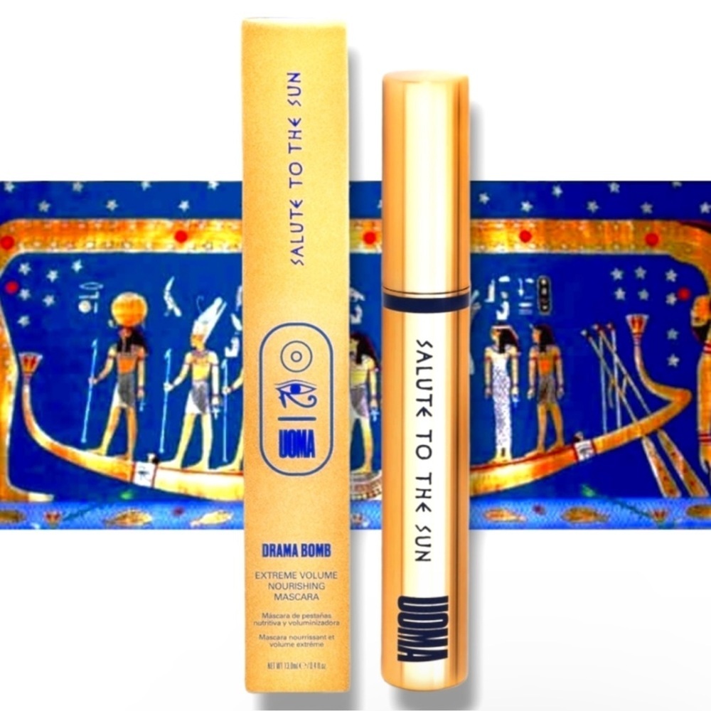 ✨ UOMA Beauty Salute to the Sun Drama Bomb Mascara in KEM (black)